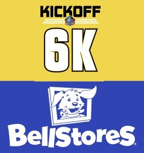 Kickoff 6K - Pro Football Hall of Fame Race Series Logo
