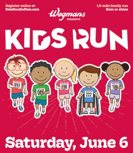 Kids Run Buffalo 2026 Logo