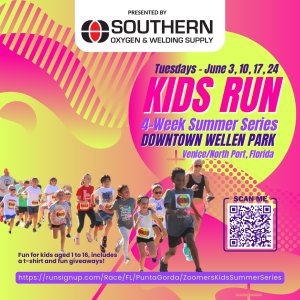 Kids Summer Run Series Presented by Southern Oxygen & Welding Supply - Downtown Wellen Park Logo