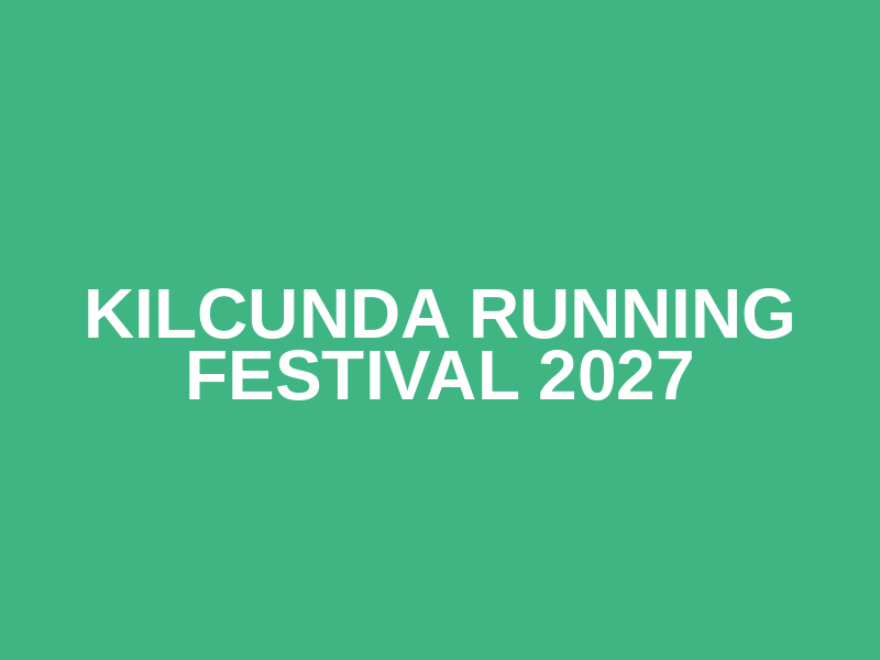 Kilcunda Running Festival 2027 Logo