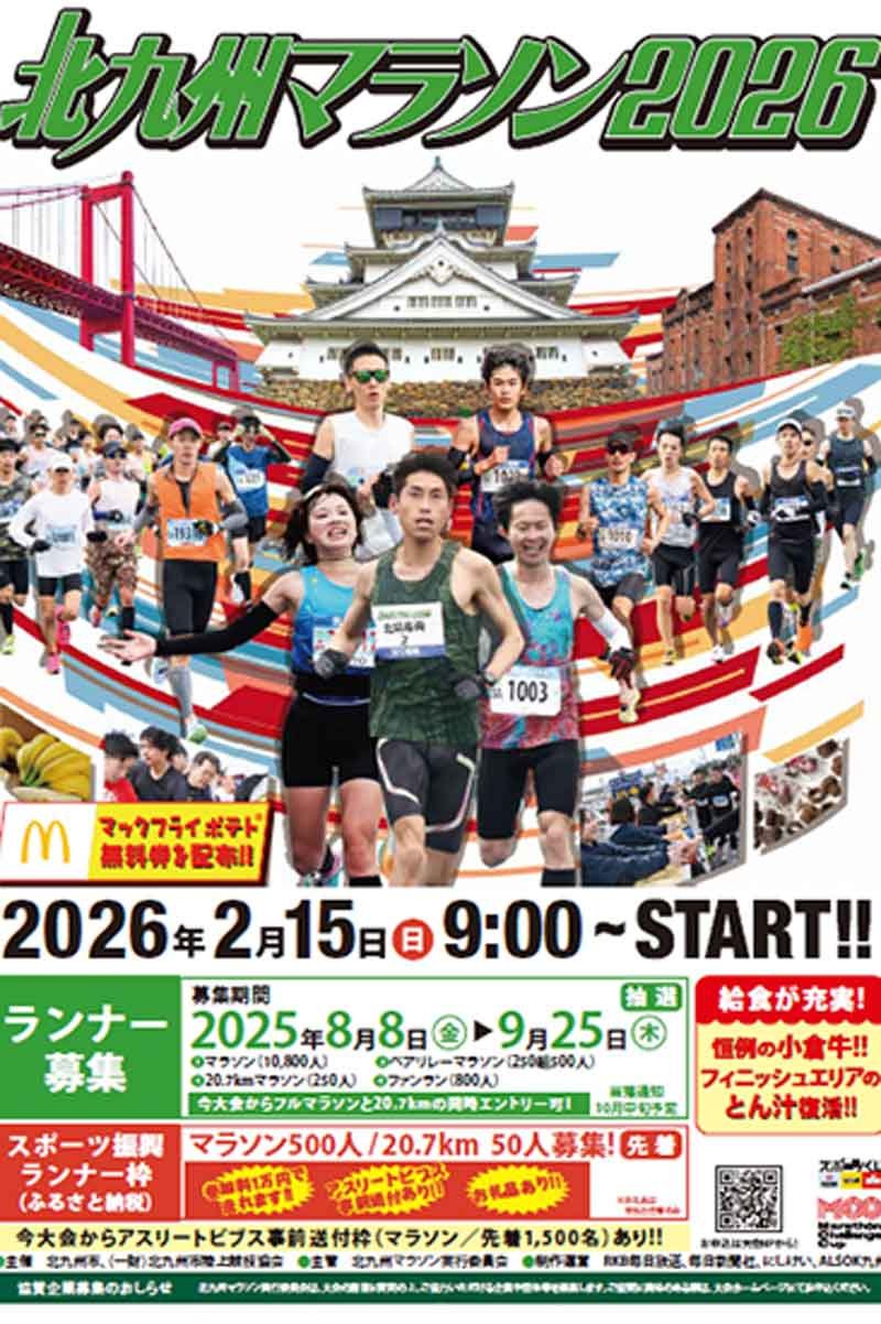Kitakyushu Marathon Logo