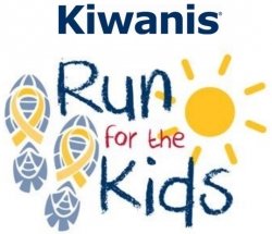 Kiwanis Run for the Kids 5K and 1 mile Fun Run Logo