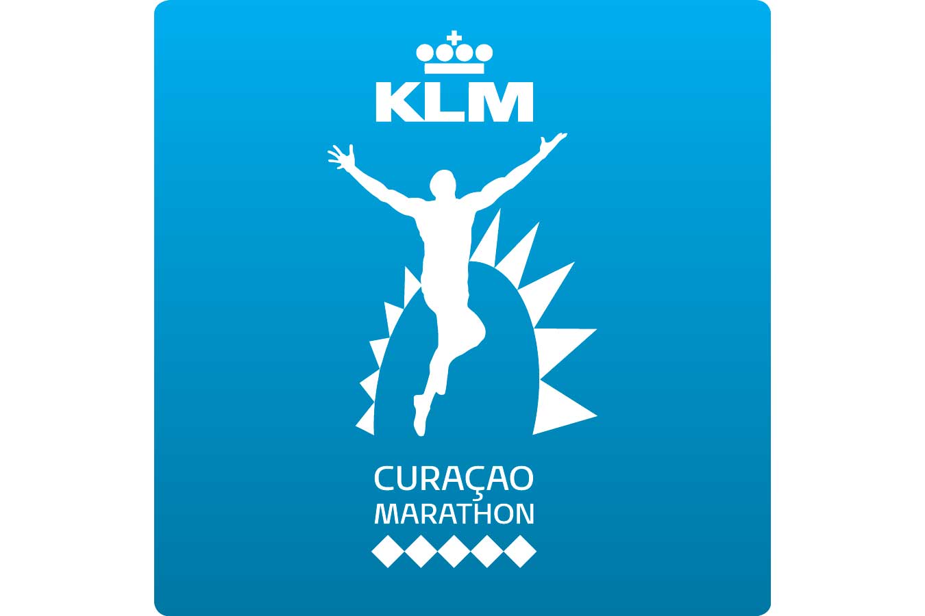 KLM Curaçao Marathon Logo