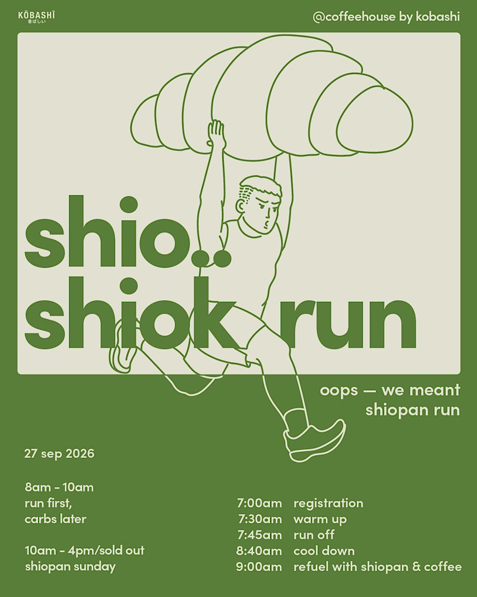 KOBASHI SHIO SHIOK RUN Logo