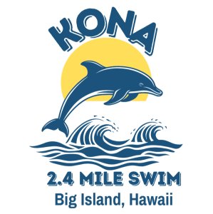 KONA 2.4 MILE SWIM Logo