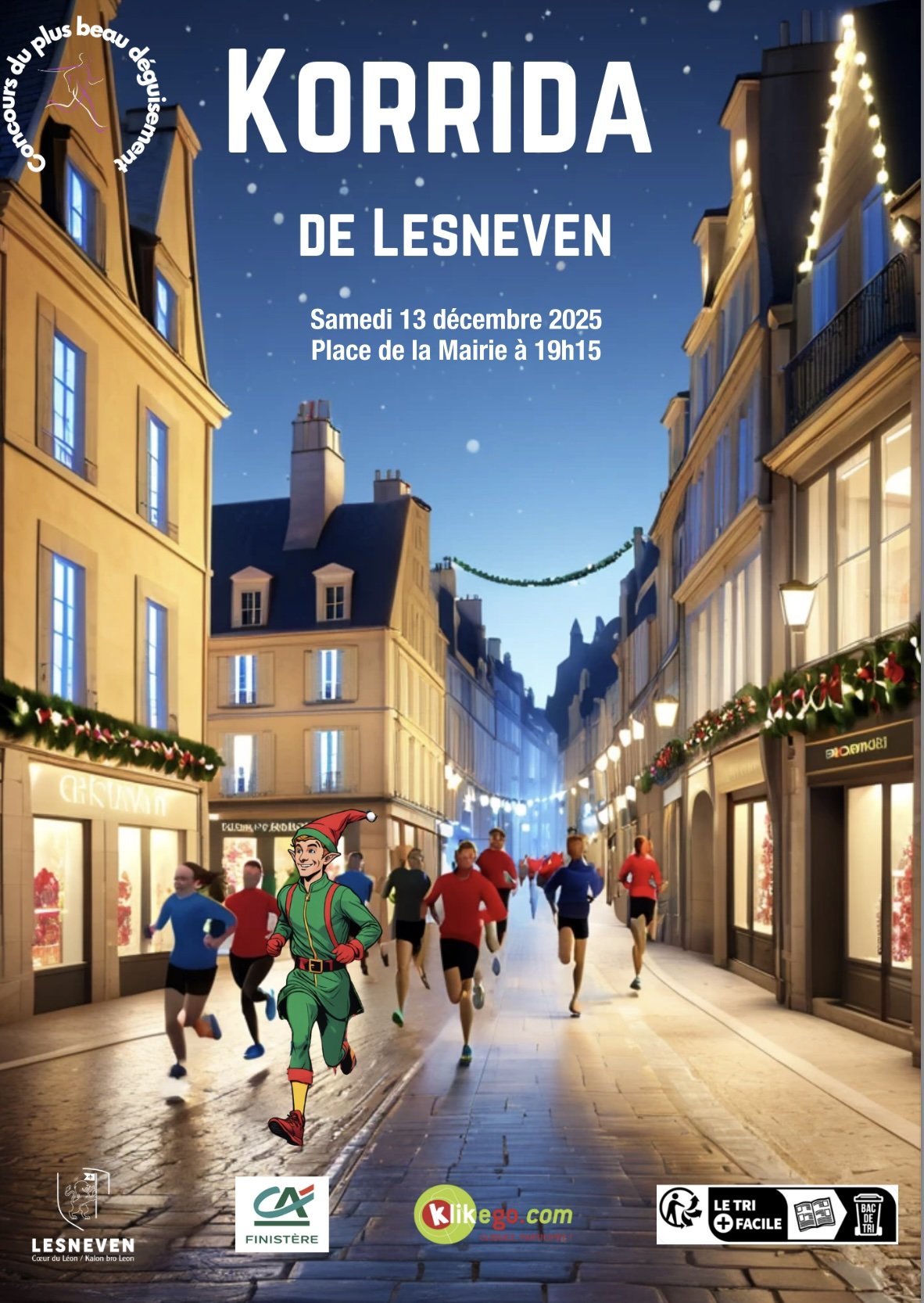 Korrida de Lesneven (Concours du meilleur déguisement) Logo