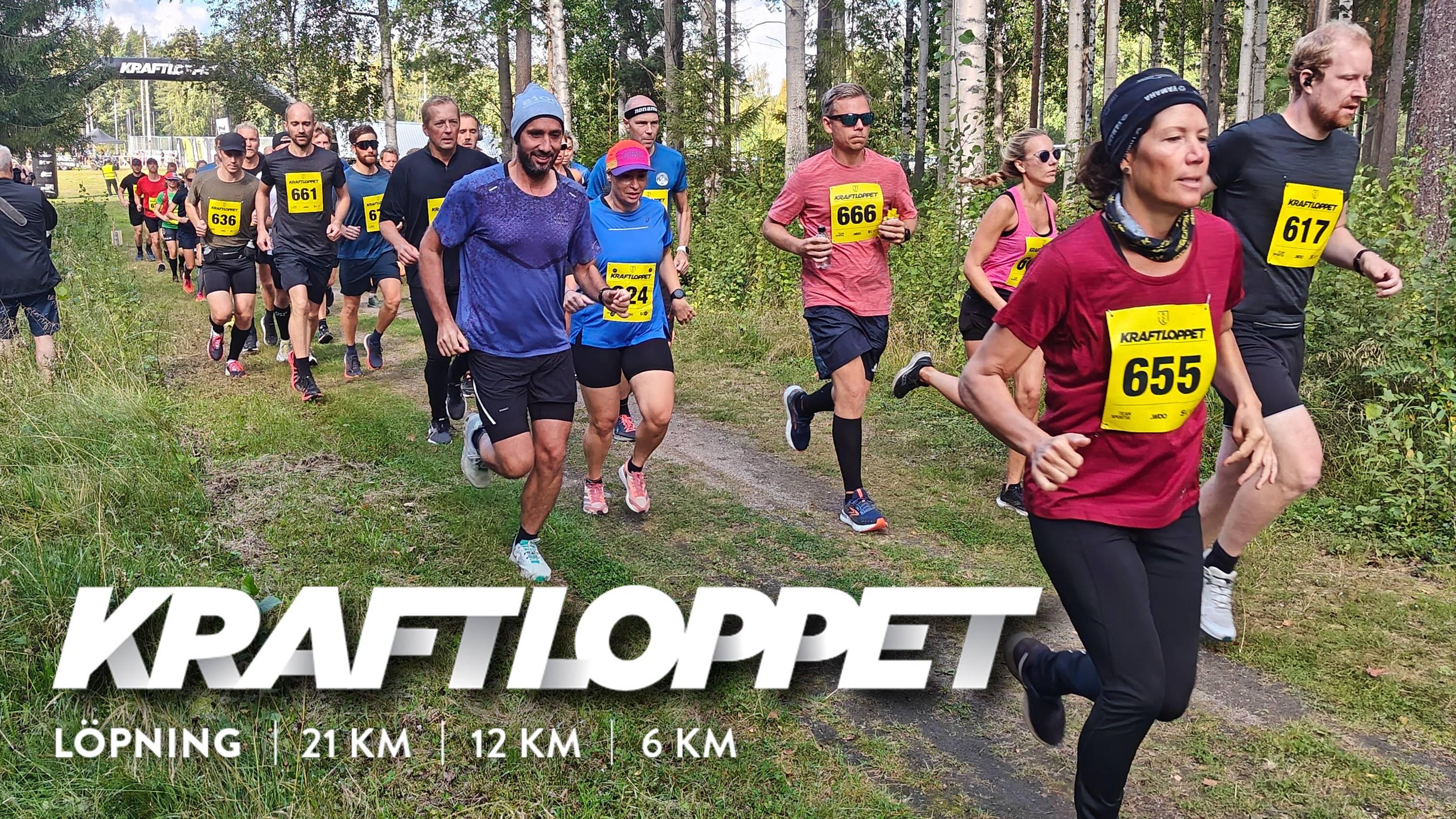 Kraftloppet Skellefteå Running 2026 Logo