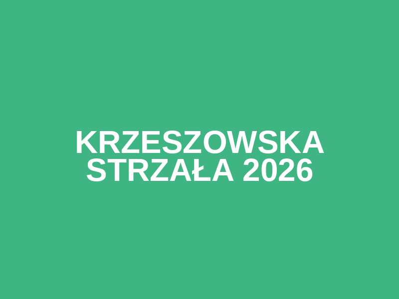 Krzeszowska Strzała 2026 Logo