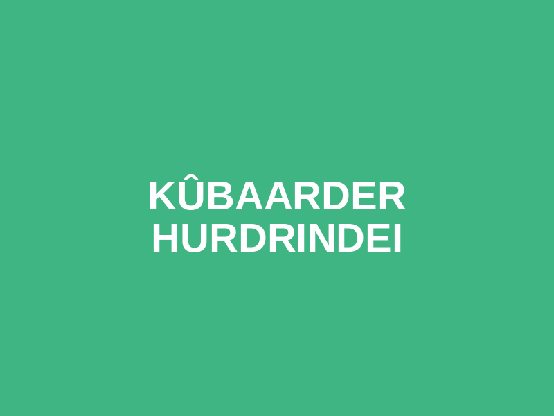 Kûbaarder Hurdrindei Logo