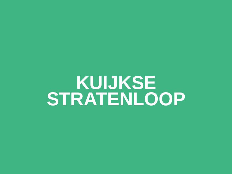 Kuijkse StratenLoop Logo