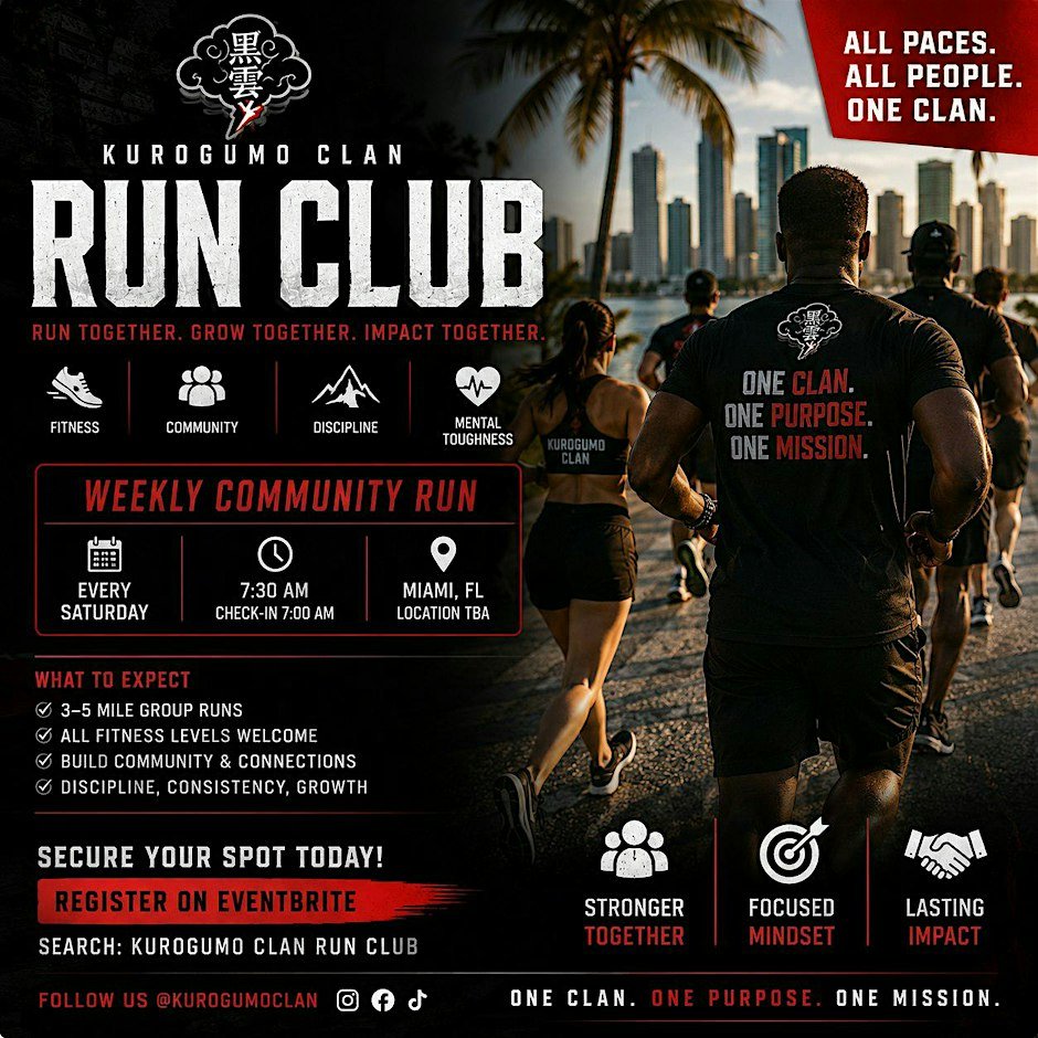 Kurogumo Clan Community Run Logo