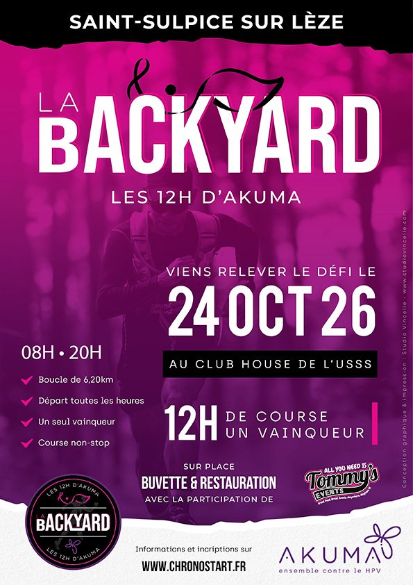 LA BACKYARD : LES 12H D’AKUMA Logo