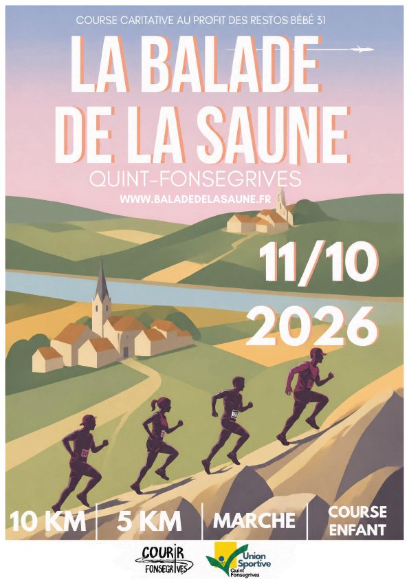 LA BALADE DE LA SAUNE Logo