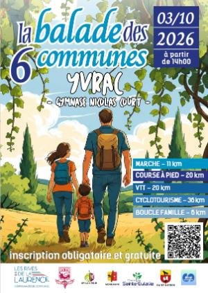 La Balade des 6 Communes 2026 Logo