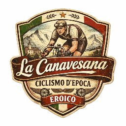 La Canavesana Ciclismo d'Epoca Eroico Logo