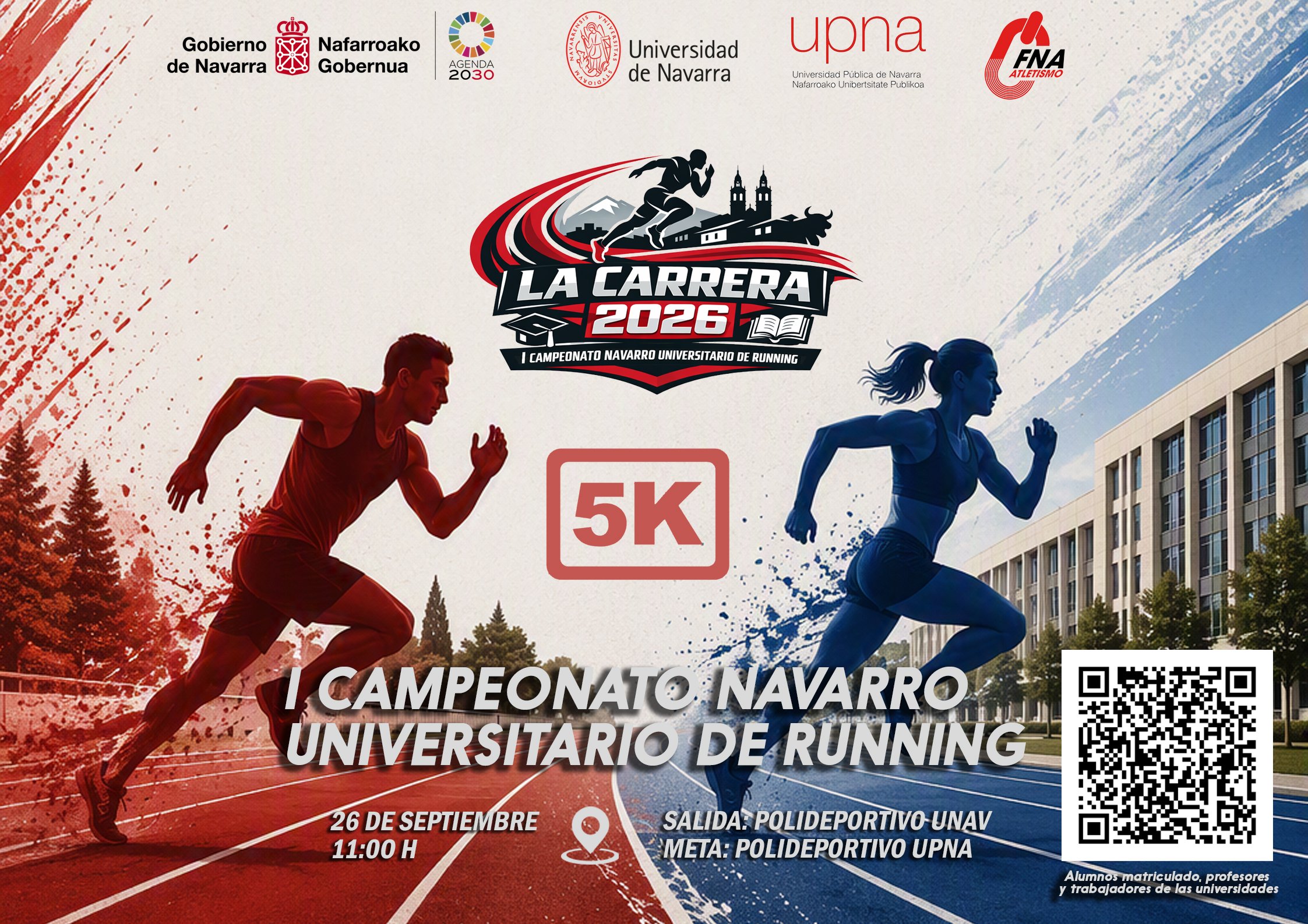 "La Carrera" I Campeonato Navarro Universitario de Running