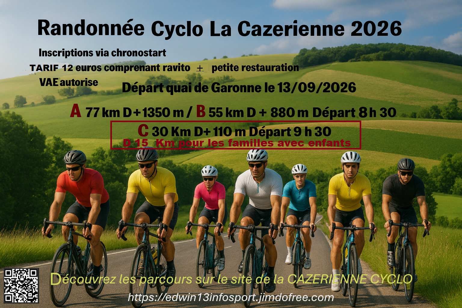 LA CAZERIENNE CYCLO Logo