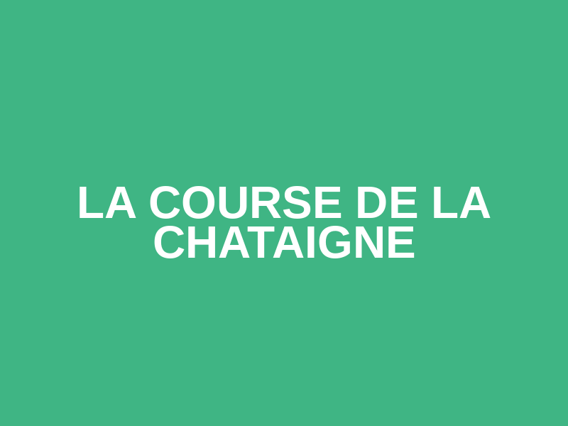 La Course de la Chataigne Logo