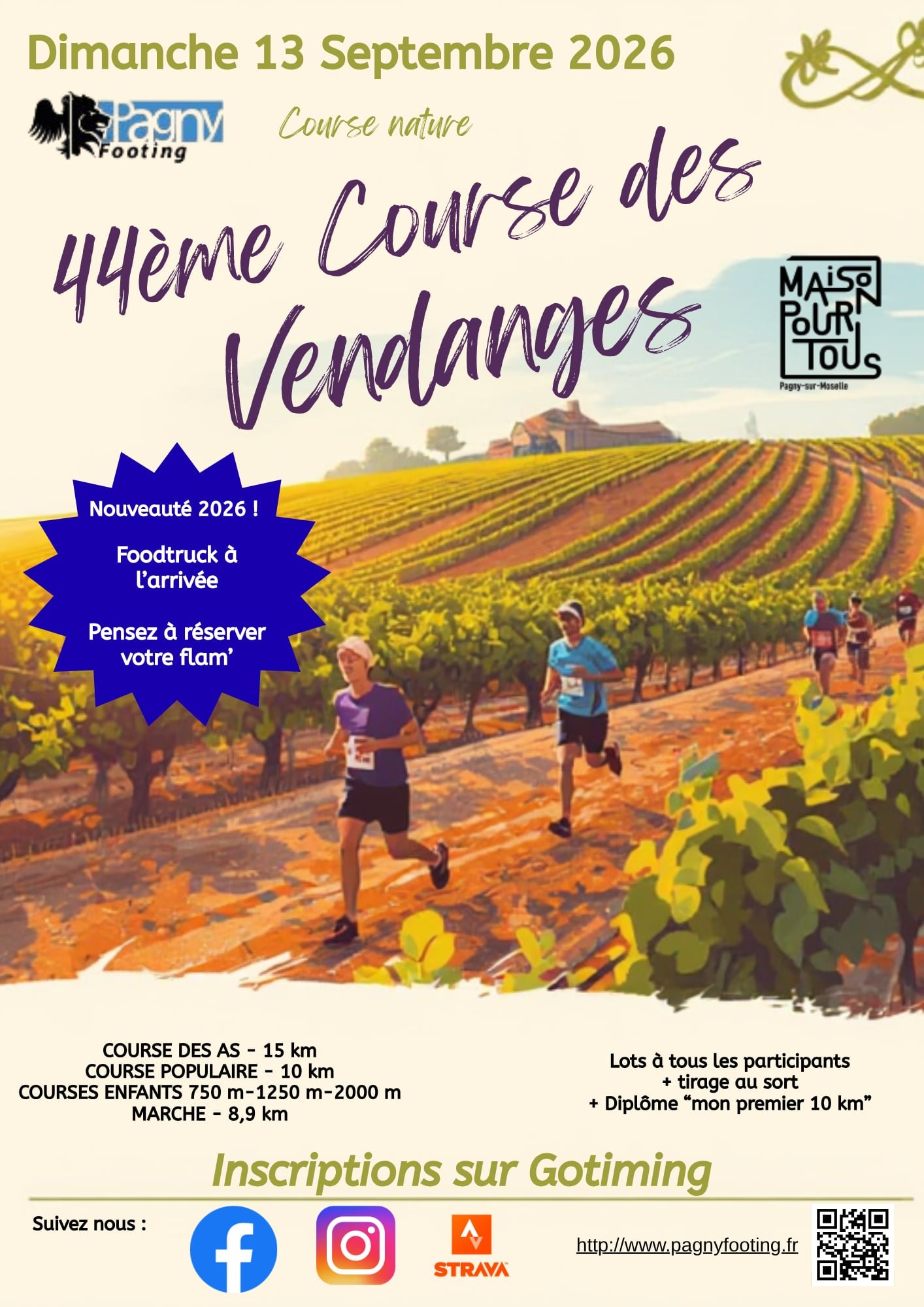 La course des vendanges