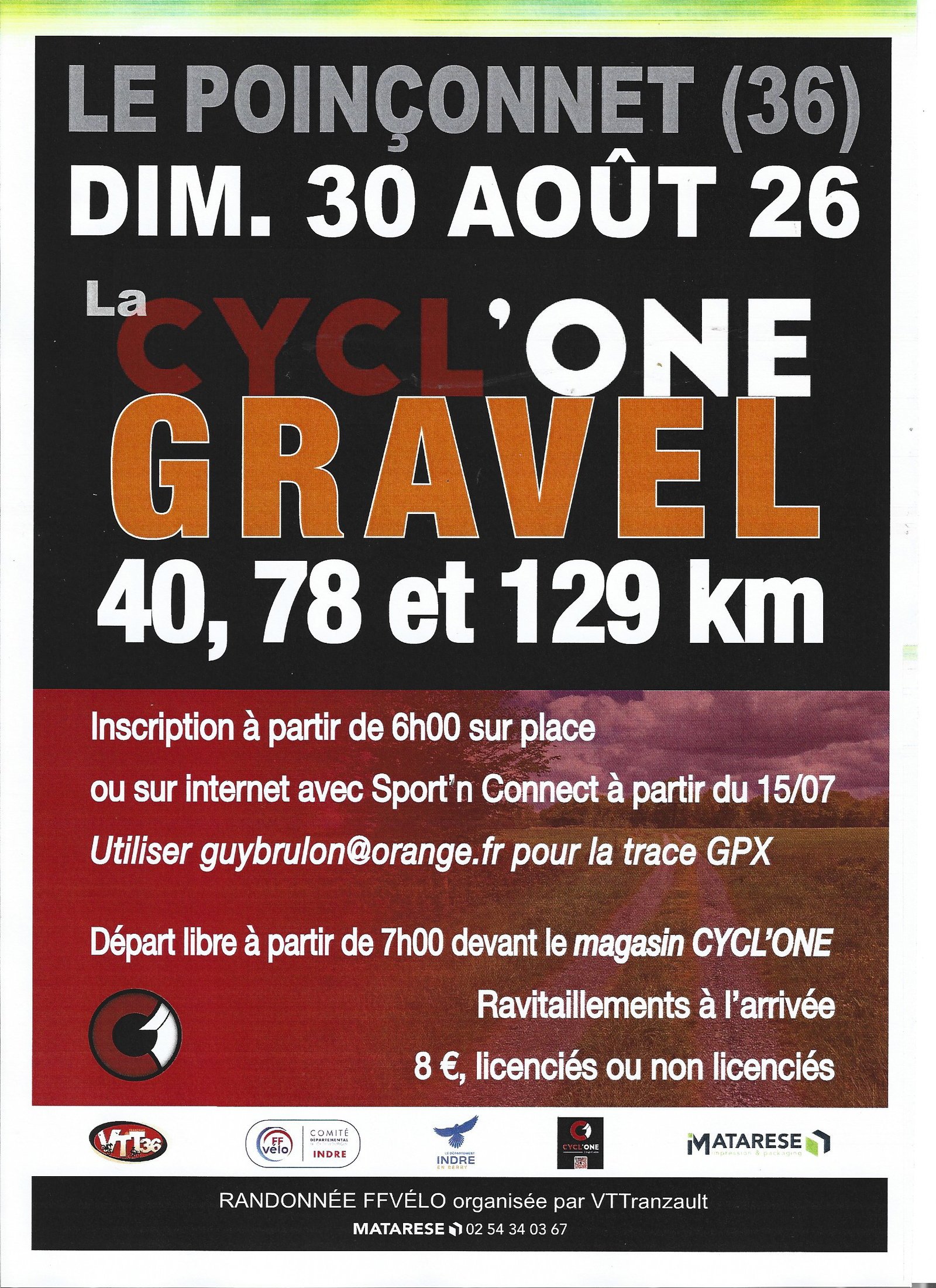 LA CYCL'ONE   RANDO  GRAVEL