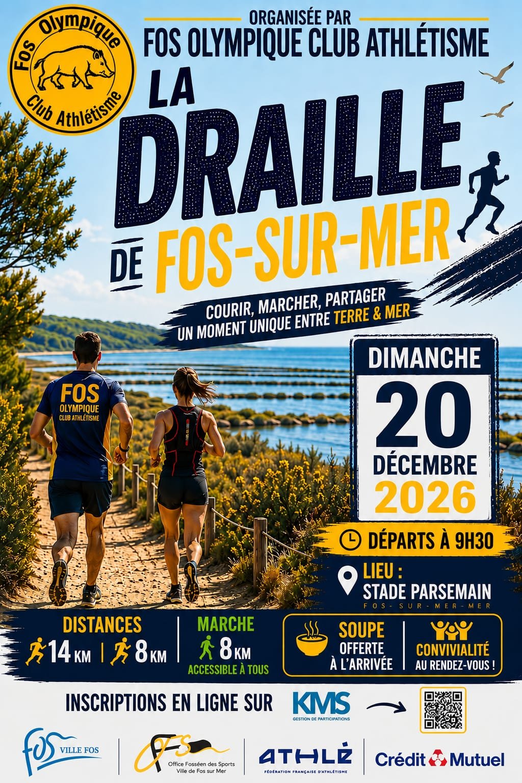 LA DRAILLE DE FOS-SUR-MER Logo
