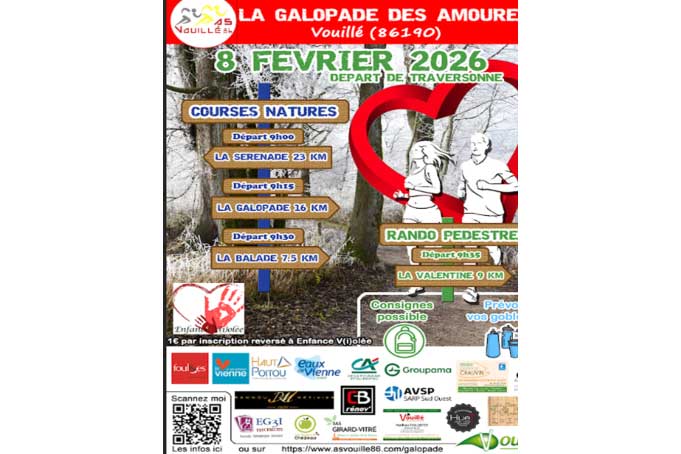 La Galopade des Amoureux Logo