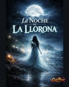 La Noche de La Llorona Run SummerWeen Series 5K 10K Half by Califlow Runs Logo