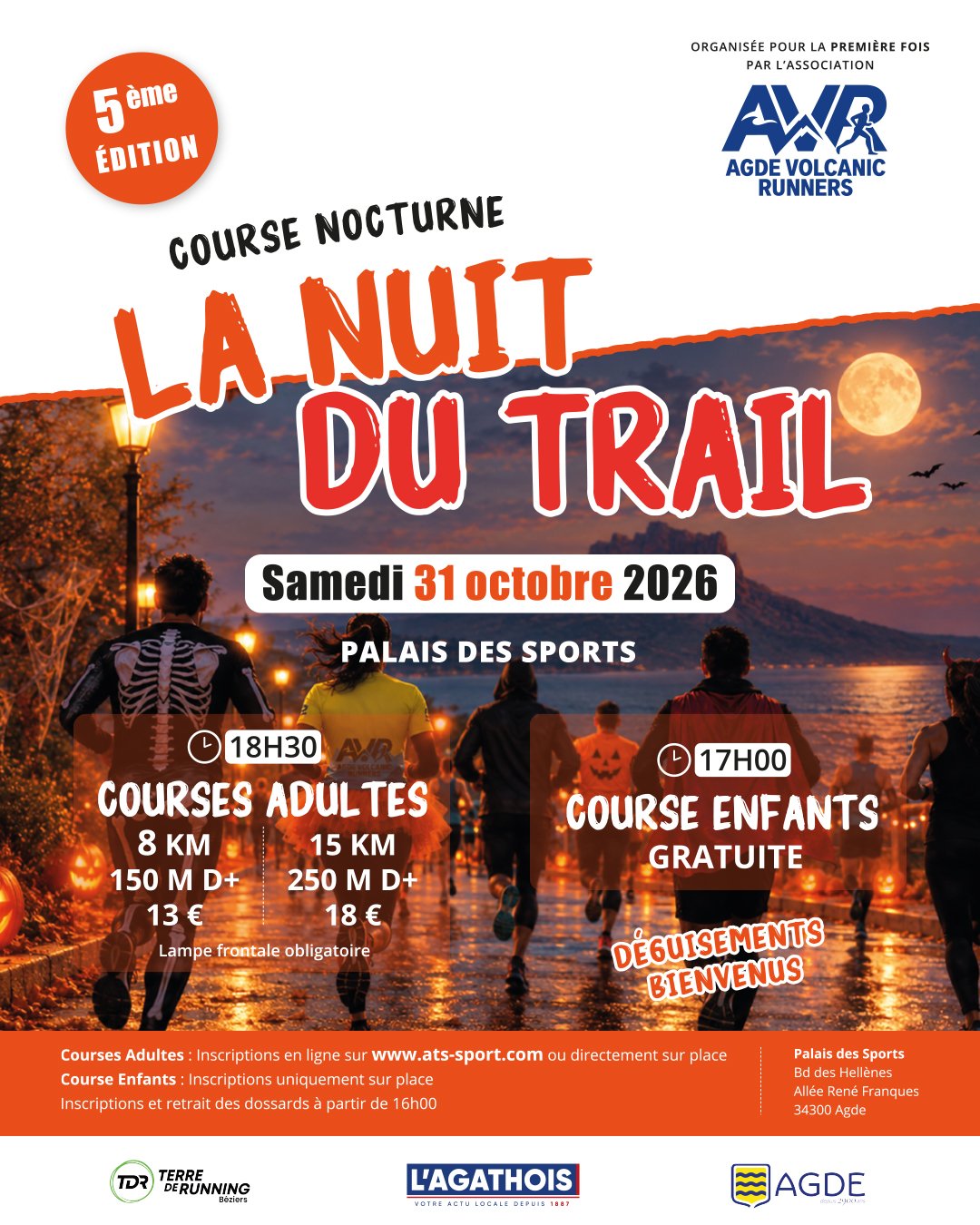 LA NUIT DU TRAIL Logo