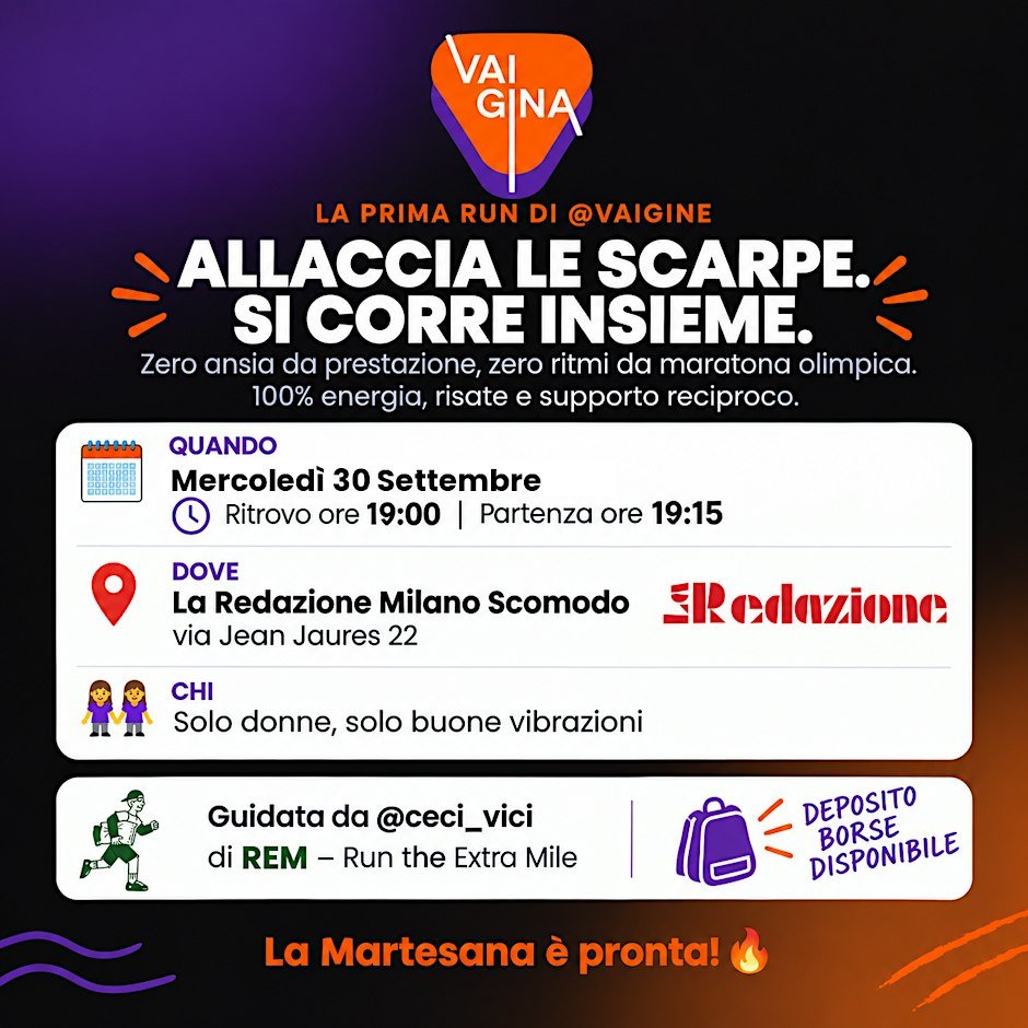La prima run delle VAIGINE! Logo