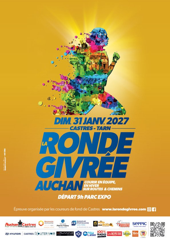 LA RONDE GIVRÉE AUCHAN Logo