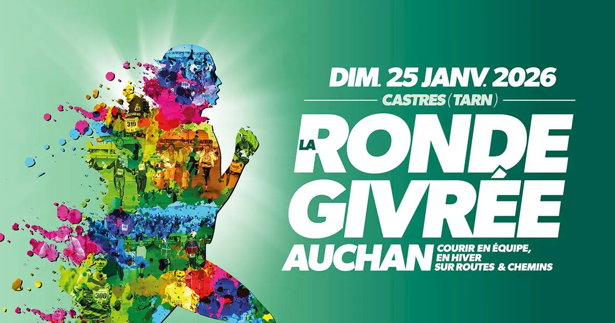 La Ronde Givrée Auchan Logo
