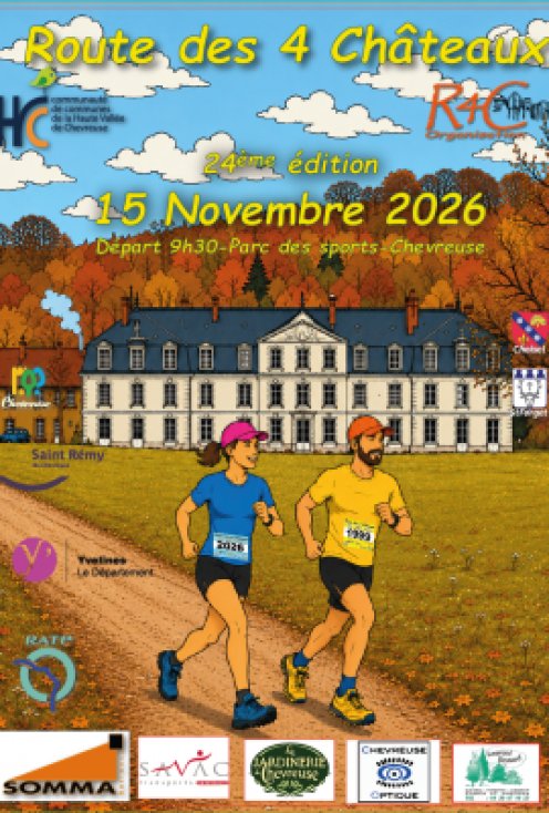 La Route des 4 Châteaux Logo