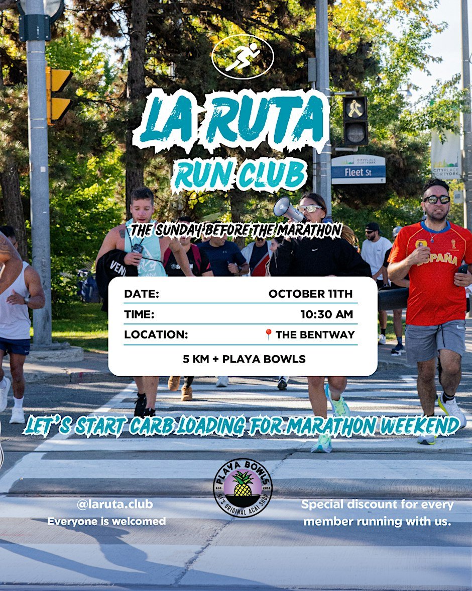 La Ruta Run Club: 5K Carb Load Run ‍