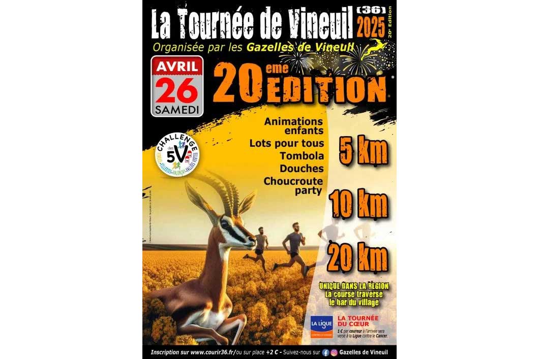 La Tournée de Vineuil Logo