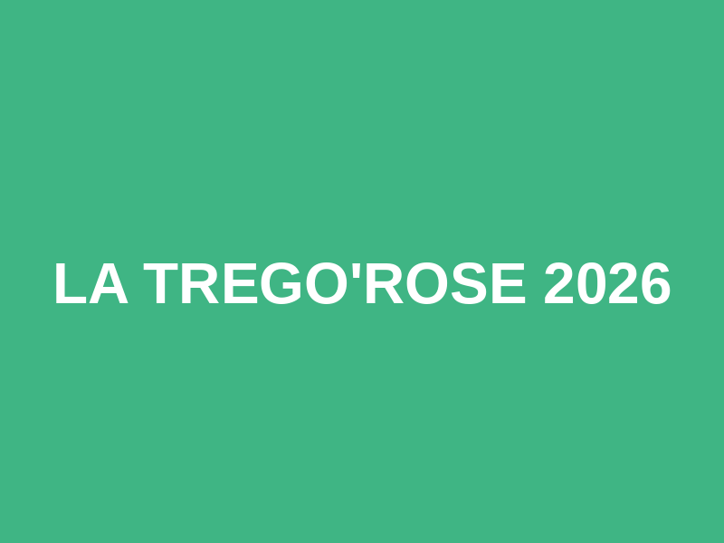 LA TREGO'ROSE 2026 Logo