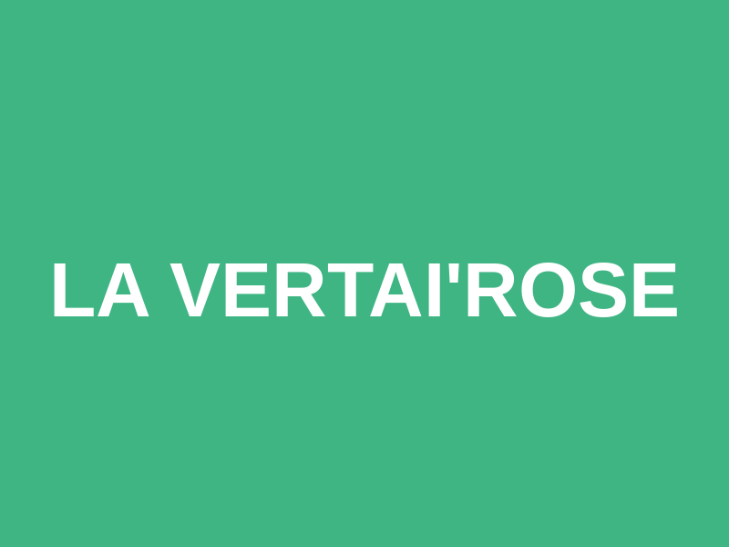 La Vertai'Rose Logo