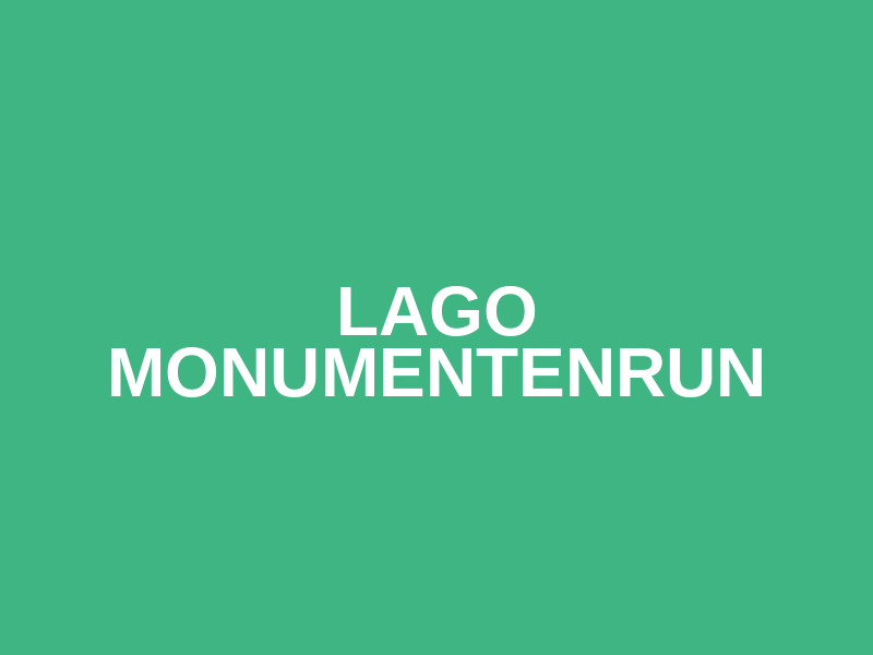 LAGO Monumentenrun