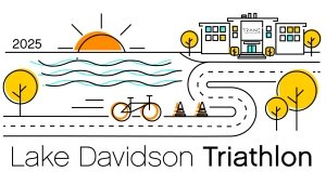 Lake Davidson Sprint Triathlon Logo
