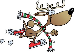 Lake Jovita 5K Reindeer Run Logo