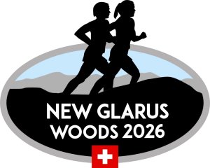 2026 New Glarus Woods Trail Run Logo