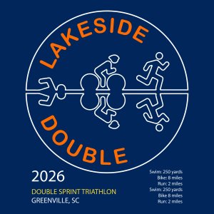 Lakeside Double Sprint Triathlon Logo