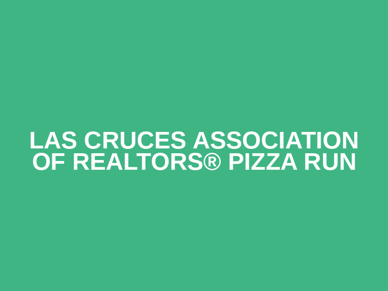 Las Cruces Association of REALTORS® Pizza Run Logo