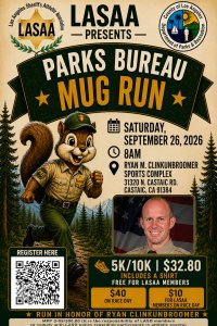 LASAA Mug Run - Parks Bureau Logo