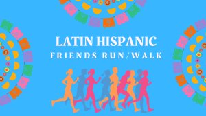 Latin Hispanic Friends Run Logo