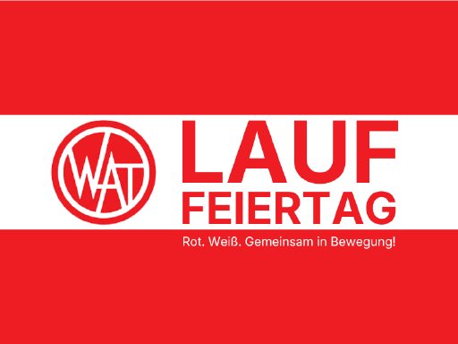 Lauffeiertag - Wienläuft WAT 2026 Logo