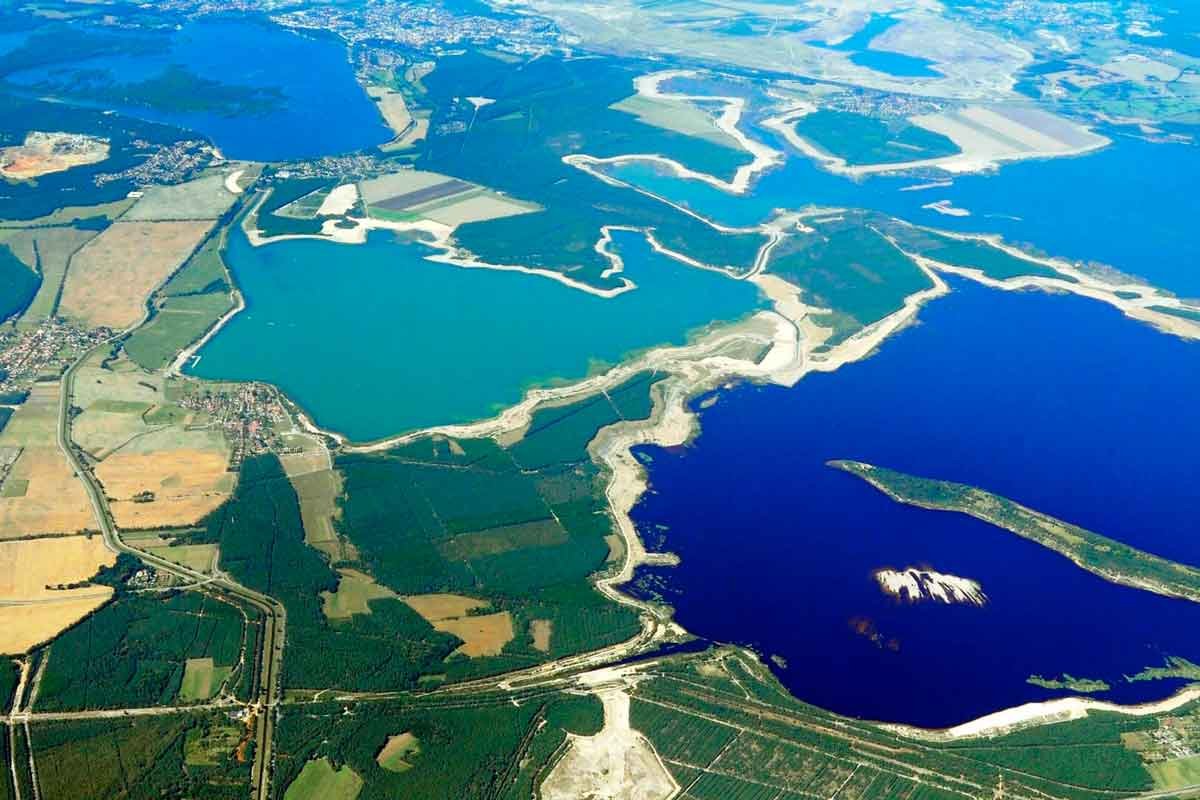 Lausitzer Seenland 100 Logo