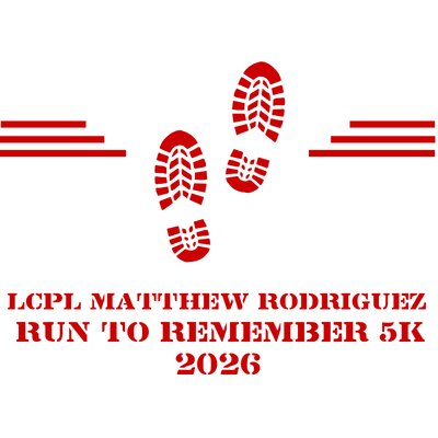 LCpl Matthew Rodriguez Run to Remember 5k 2026 Logo