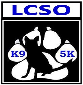 LCSO K9 5K Run/Walk Logo