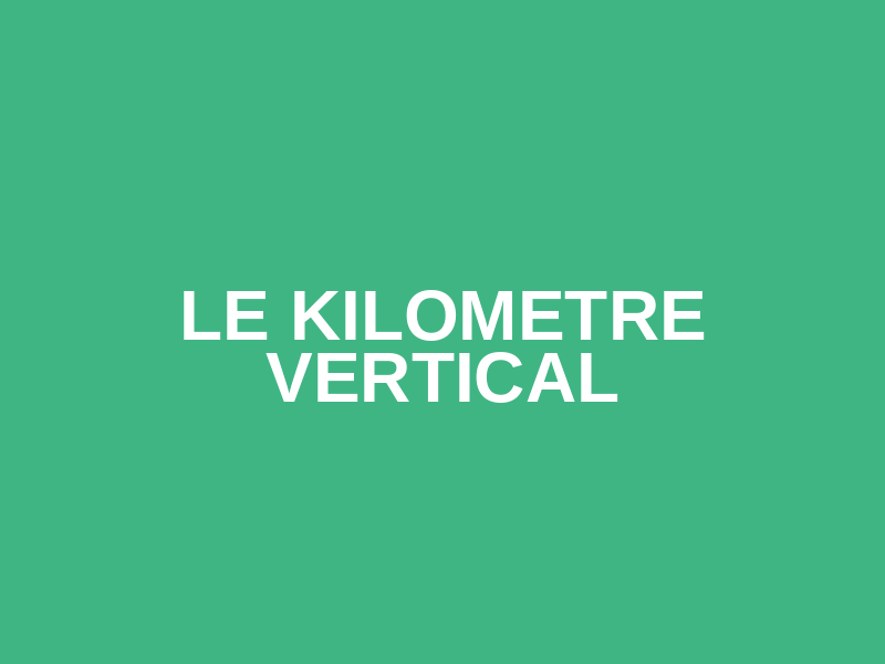 Le Kilometre Vertical Logo