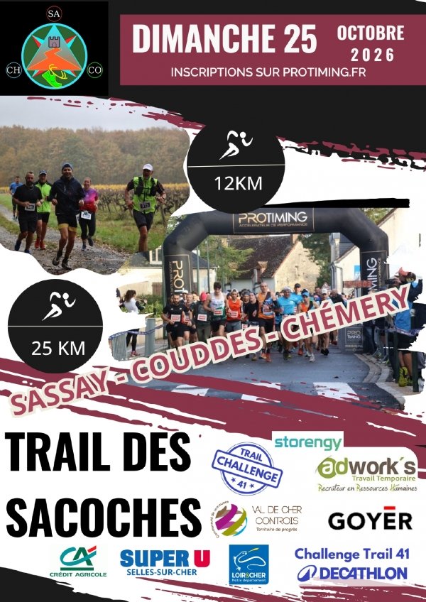 Le Trail des Sacoches Logo